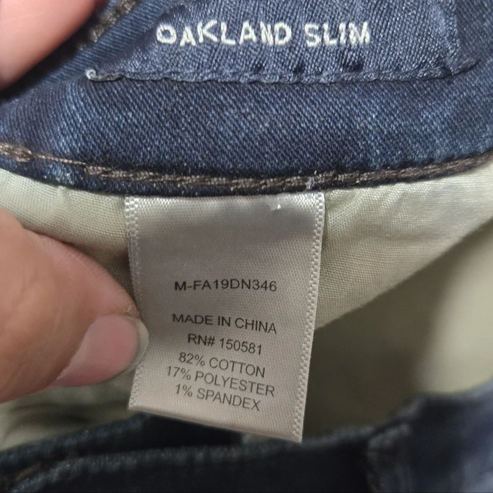 Flag And Anthem Oakland Slim Jeans Dark Wash 40x30